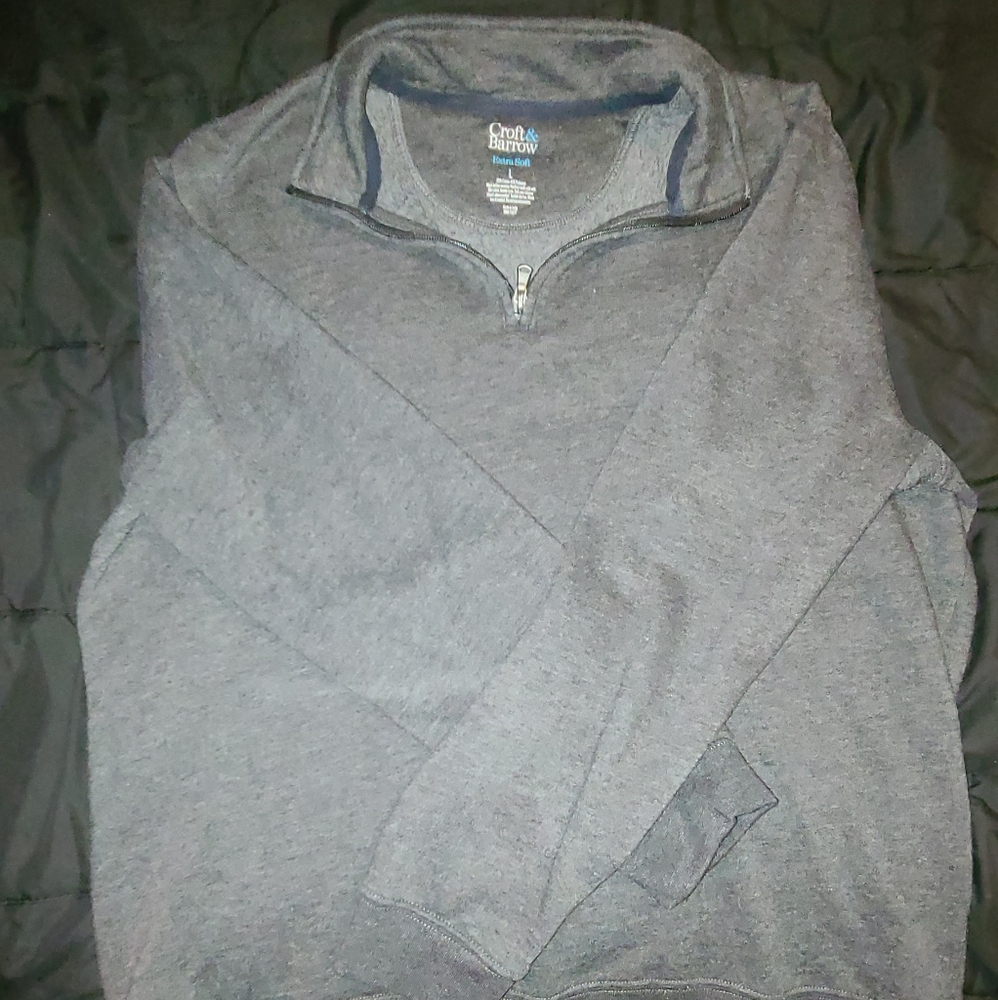 Quarter zip sweater